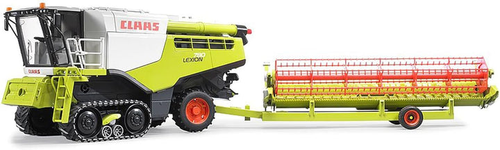 bruder 02119 - Claas Lexion 780 Terra Trac Mähdrescher - 1:16 Bauernhof Landwirtschaft Traktor Treck