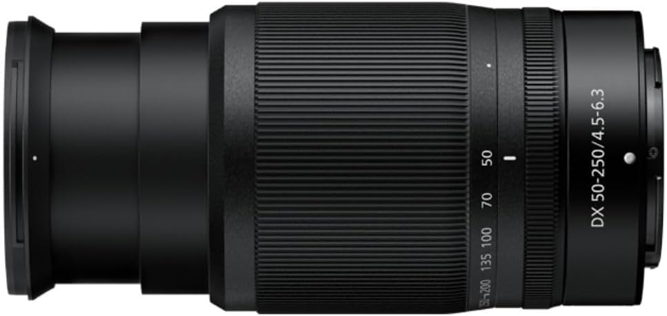 Nikon NIKKOR Z-DX 50-250 mm VR | Kompaktes All-in-One-Teleobjektiv mit Bildstabilisierung für spiege