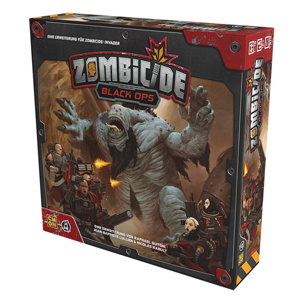 Asmodee | CMON | Zombicide: Invader – Black Ops | Erweiterung | Expertenspiel | Dungeon Crawler | 1-
