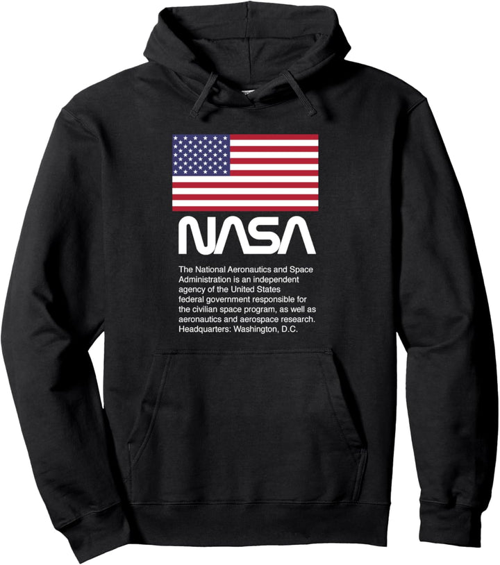 NASA USA Pullover Hoodie