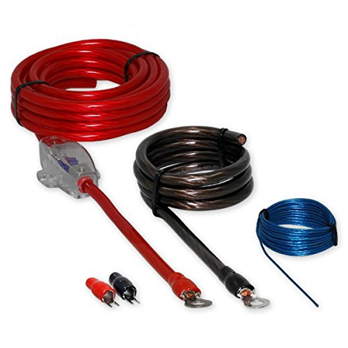 AMPIRE XPK10 Verstärker Anschluss Kabelset 10mm² 5 Meter (Premium OFC)