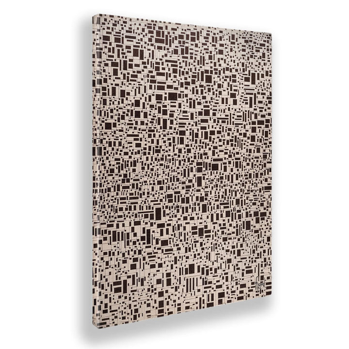 Giallobus - Gemälde - Fiorindo Magnapane - Abstraktes Universum - Leinwand mit Standardrahmen - 35x5