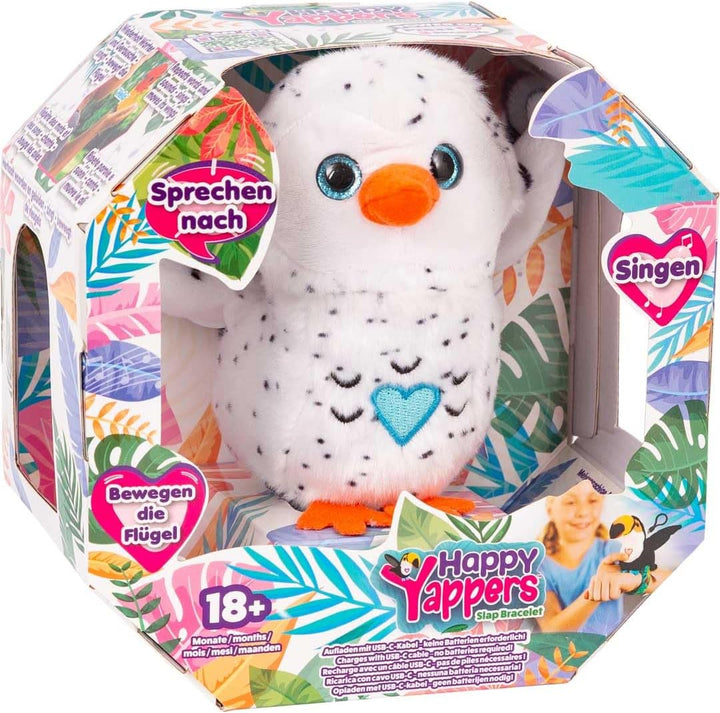 Interaktiver Plüschvogel – Nachsprech-Modus, Musik & Chirping Sounds, Schlafmodus, Wiederaufladbar,