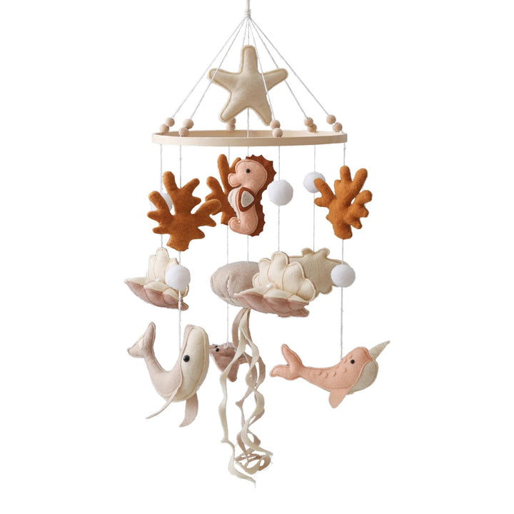 Mobile Baby Windspiele, Windspiel Rassel Babybett Mobile, Mädchen Bettglocke Anhänger Babybett Kinde