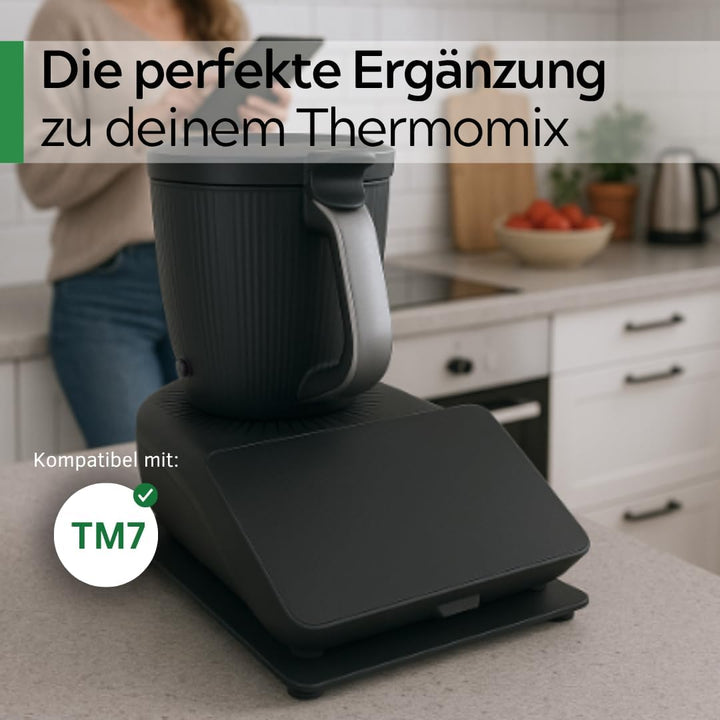 Premium Gleitbrett passend für den Thermomix TM7 - made in Germany - perfektes Zubehör passend für d