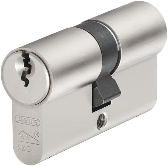 Abus E60NP Nickel Perle 40/45 Doppel-Zylinder Nickel 35/40 vs., Nickel 35/40 vs.