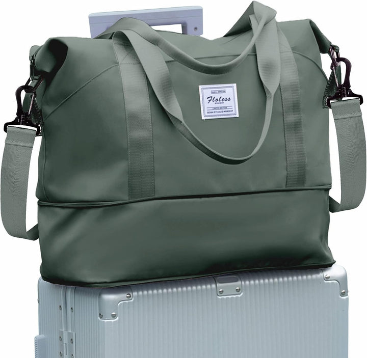 Reisetasche Damen Sporttasche 40x20x25 Ryanair Handgepäck Tasche Weekender Bag Schwimmtasche Wasserd