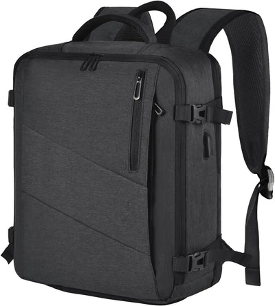 Leyrica Handgepäck Rucksack 45x36x20 für Easyjet, Reiserucksack Tasche Wasserdichter Flugzeug Reiset