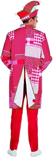 119220 - Frack Rot/weiss * Grösse 50 - 58 * Karneval Uniform Jacket (56), 56