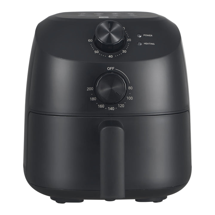 aeco Cube 2.0 Mini Airfryer – Kompakte Heissluftfritteuse, 2 Liter, BPA-frei, 60 Min. Timer, Antihaf
