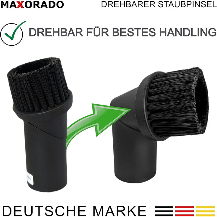 Set Staubpinsel Düse Möbelpinsel für Einhell TC, TE, TP Serie TC-VC 1825 1820 S 1930 18/15 Li-Solo 1