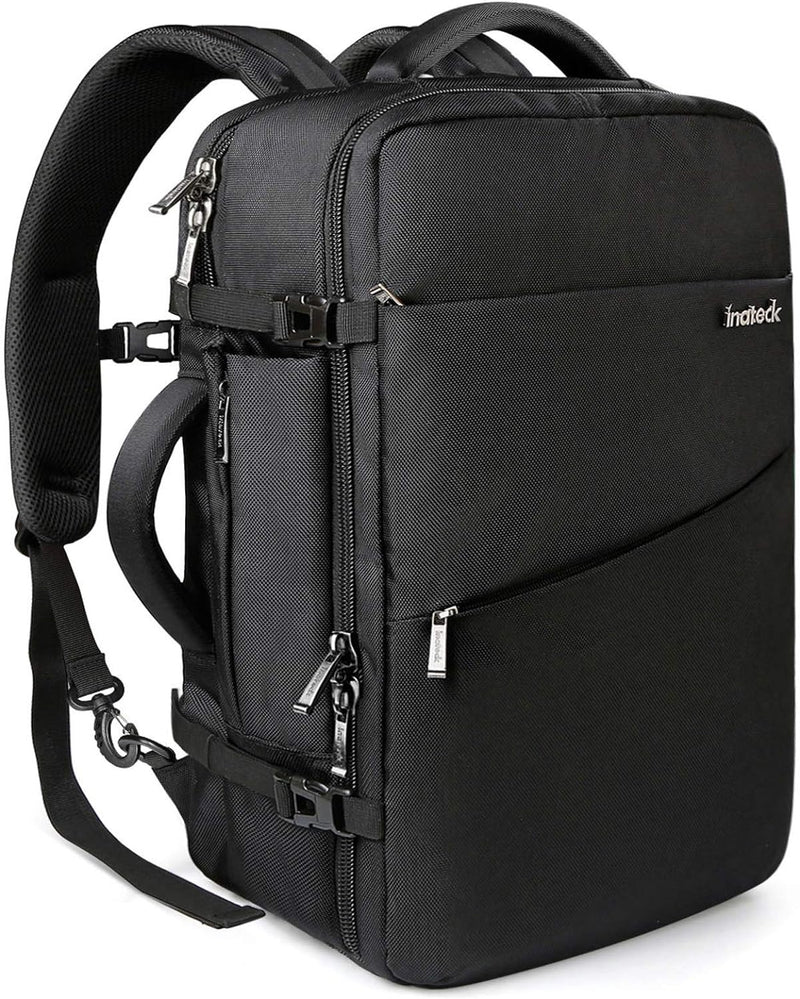 Inateck 40L Supergrosser Handgepäck Reiserucksack Laptop Rucksack für 15,6-17 Zoll Notebooks, Flug G