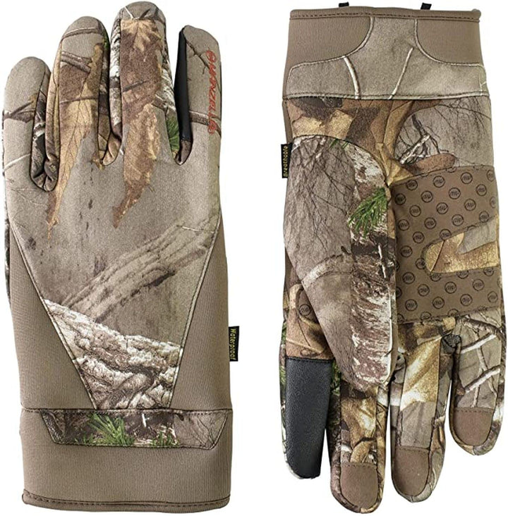 Manzella Herren Stretch Coyote Jagdhandschuh für kaltes Wetter, wasserdicht, Winddicht, Touchscreen-