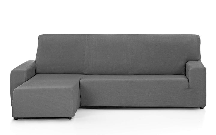 Martina Home Tunez, Elastischer Sofabezug, Grau, 32 x 17 x 42 cm kurzer linker Arm (Vorderansicht) G