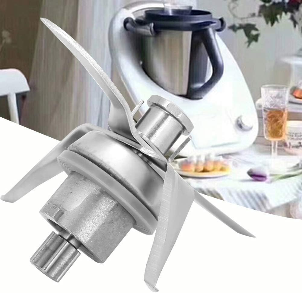 Neue Ersatzteile für Aluminium-Mischklingen für Vorwerk Thermomix TM21 EM | Edelstahl Ersatzmesser f