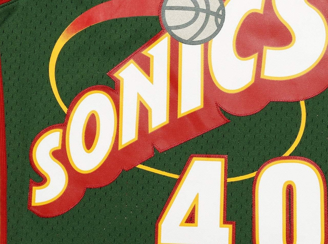Mitchell & Ness Seattle Supersonics Jersey NBA Swingman Jersey Shawn Kemp 40 M Multicolour, M Multic