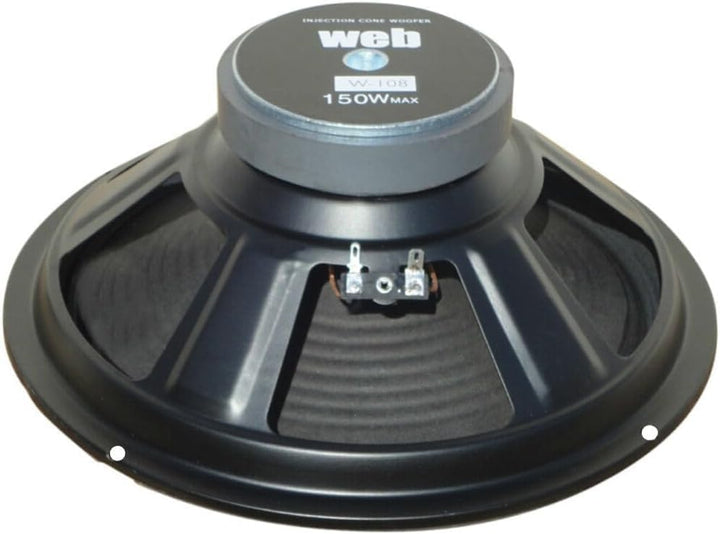 WEB 1 W-108 25,00 cm 250 mm 10" woofer Lautsprecher mit 75 watt rms und 150 watt max mit 8 ohm imped