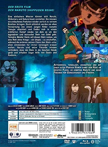 Naruto Shippuden - The Movie (Limited Special Edition im Mediabook inkl. DVD + Blu-ray), Blu-ray