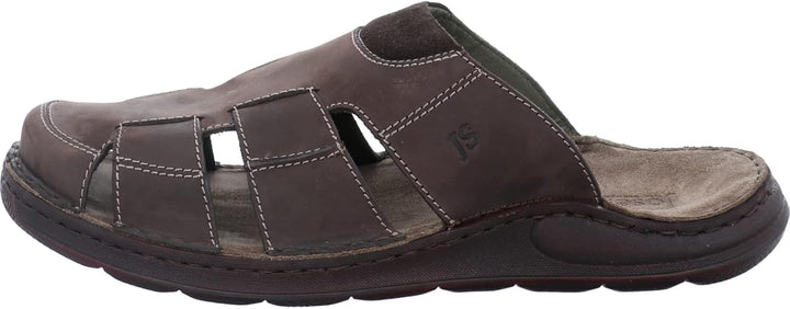 Josef Seibel Herren Pantoletten Maverick 02, Männer Slipper,Weite G (Normal) 39 EU Braun Mocca, 39 E