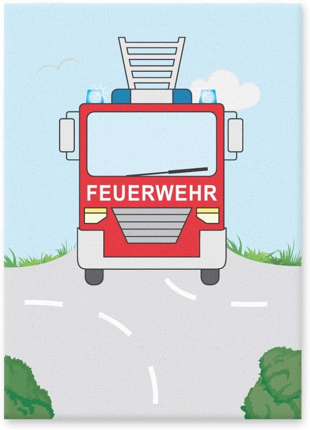 PRICARO Leinwand Freund und Helfer, 20 x 30 cm, 3er Set
