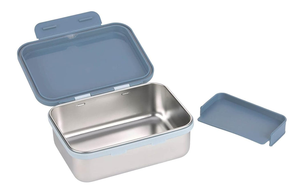 LÄSSIG Kinder Brotdose Edelstahl Lunchbox Frühstücksbox Nachhaltig Kindergarten Schule/Adventure Tra
