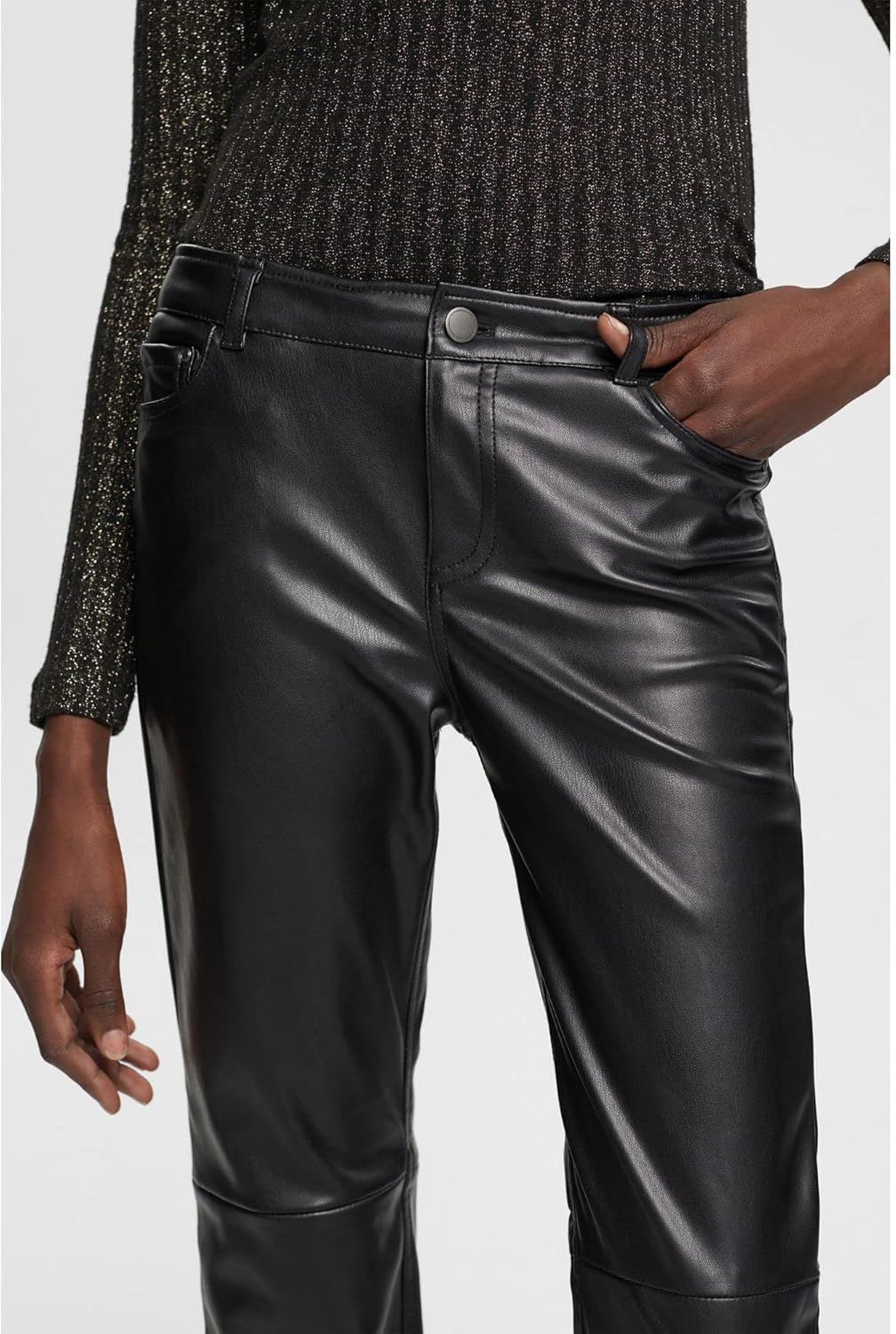 ESPRIT Damen Hose, 001/Black