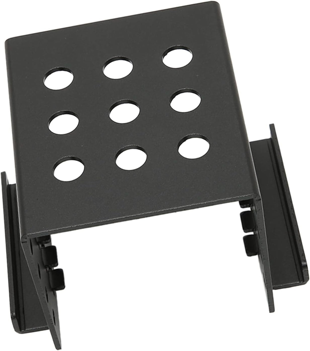 Bewinner 2,5-Zoll-HDD-SSD-Montagehalterung mit 4 Einschüben, 2,5-Zoll-FestplattenFach aus Aluminium,