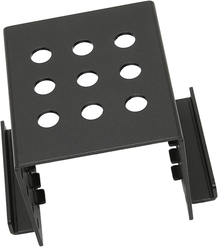 Bewinner 2,5-Zoll-HDD-SSD-Montagehalterung mit 4 Einschüben, 2,5-Zoll-FestplattenFach aus Aluminium,