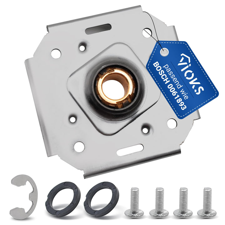VIOKS Lager Achslager Ersatz für Bosch Siemеns 00618931 00600428 Trommellager - Lagersatz Trommelwel