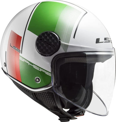 LS2, jethelm motorrad Sphere lux Firm white green red, XXL XXL white red green, XXL white red green