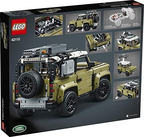 Land Rover LEGO Technic 42110 Defender 90, Luxus-SUV und Allradfahrzeug (2573 Teile)