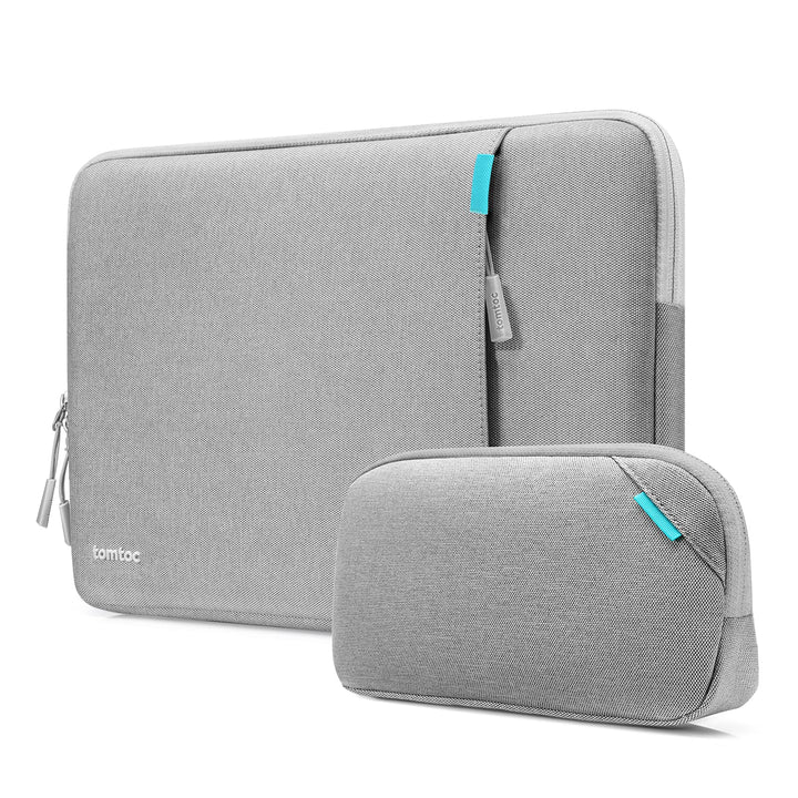 tomtoc 360° Tasche Hülle für 15-Zoll Neu MacBook Air M2 A2941 2023, 15" Microsoft Surface Laptop 5/4