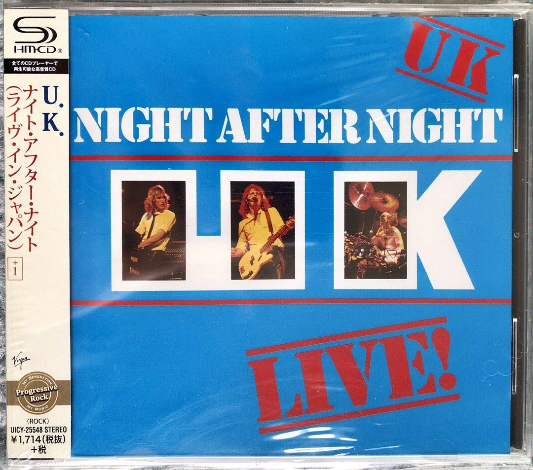 Night After Night, Audio-CD