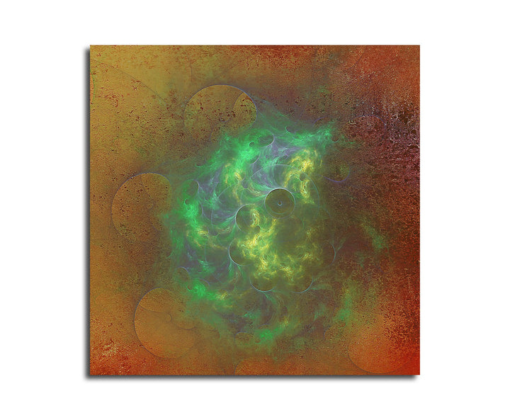 Paul Sinus Art Modernes Wandbild Abstrakt020_60x60cm Abstrakte Kunst Kunstdruck auf Leinwand Zeitlos