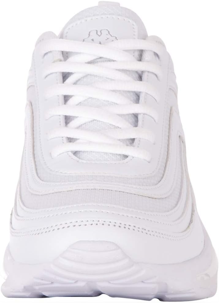 Kappa Unisex Squince Sneaker, Schwarz White 1010, 43 EU