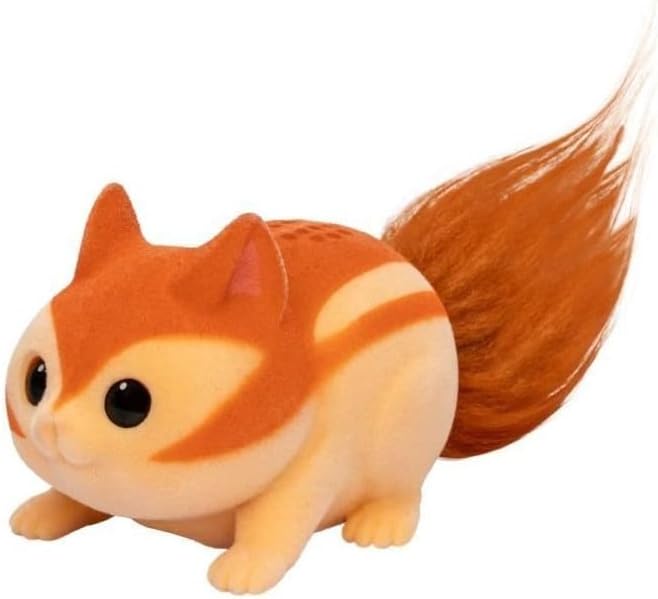 Lil' Needees Elchspielzeug kleine lebende Haustiere interaktive Taschentiere mit Geräuschen und Reak