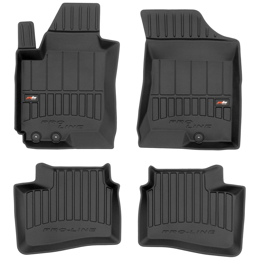 M MOTOS Gummimatten Auto Fussmatte passt für Hyundai i30 I 2007-2012 Verbessern Sie Ihren Reisekomfo