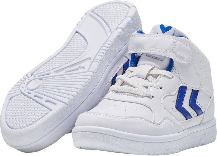 hummel Unisex Kinder Klettverschluss Camden High Sneaker 30 EU Pansy, 30 EU Pansy