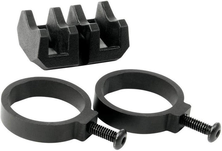 Magpul Tactical Light Mount V-Block &amp; Ringe, Schwarz