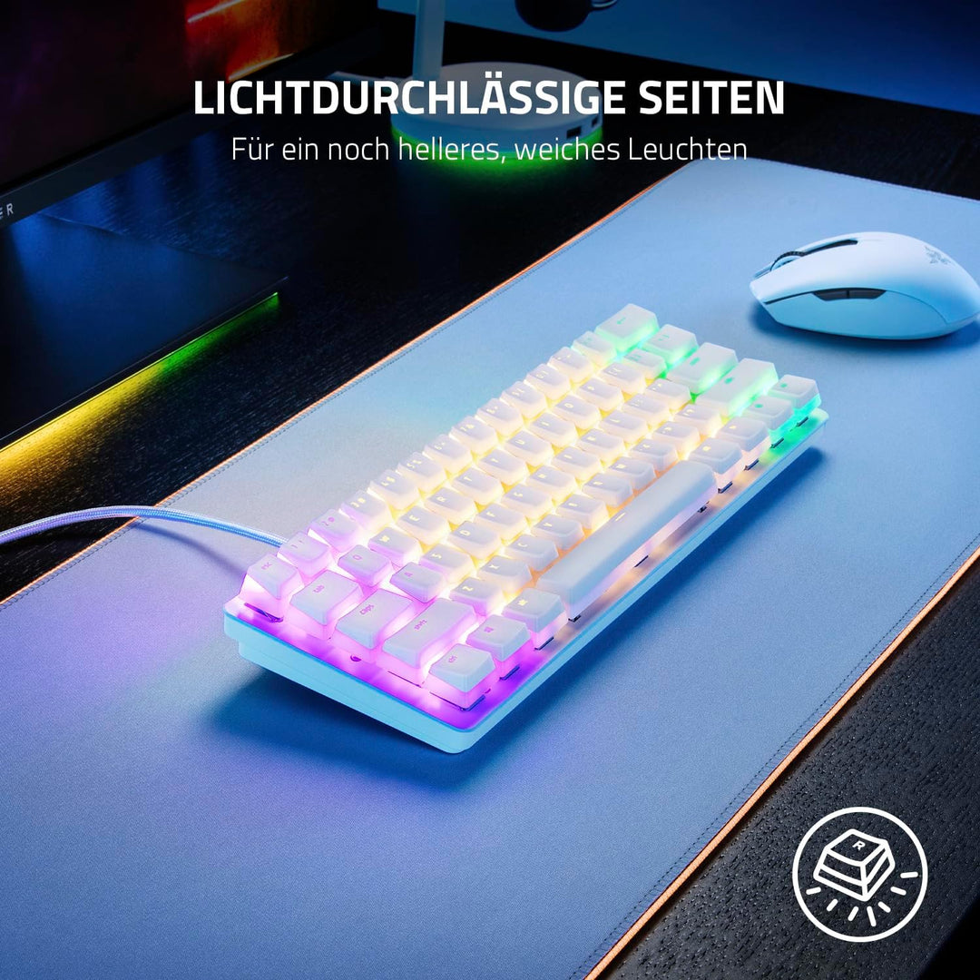 Razer Phantom Tastenkappen-Upgrade-Set - Fast unsichtbares Pudding-Design für durchscheinende Chroma
