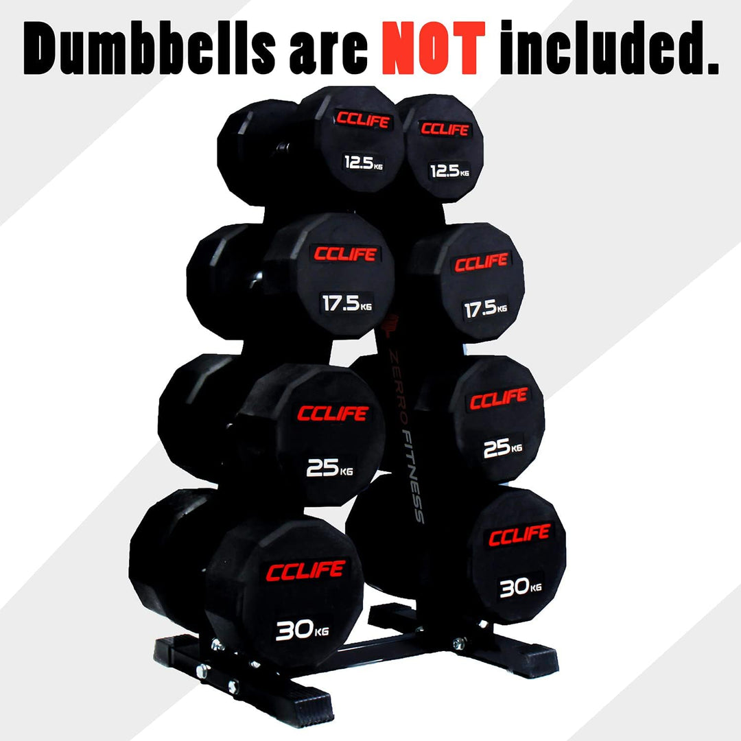 CCLIFE Kurzhantel Rack Professional Hantelständer Hantelablage 300kg Belastbarkeit Hantelständer