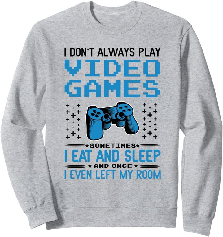 Gamer Ich Bin Nicht Nur Am Zocken für Gaming Fan & Zocker Sweatshirt