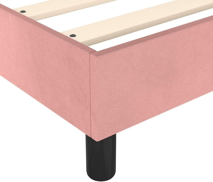 vidaXL Boxspringbett Bettgestell Einzelbett Polsterbett Bett Hotelbett Bettrahmen Lattenrost Schlafz