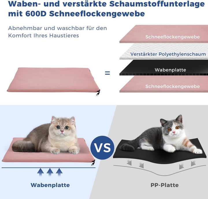 apollo walker HundeRucksack und KatzenRucksack für Kleine Haustiere(Belastbarkeit 2-15kg) - Gepolste