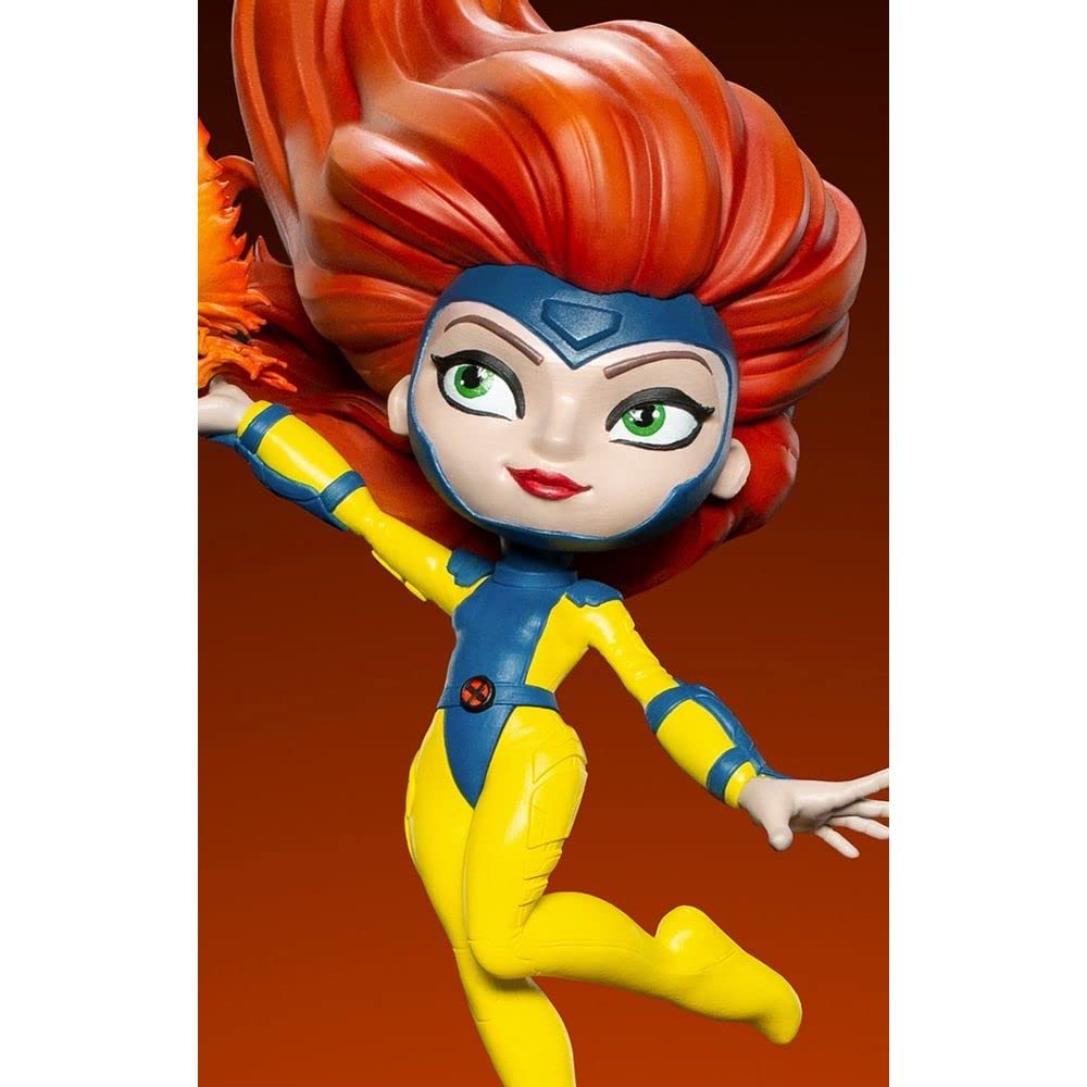 Iron Studios 79343 X-Men Jean Grey Minico statuen, Mehrfarbig, Standard, Standard