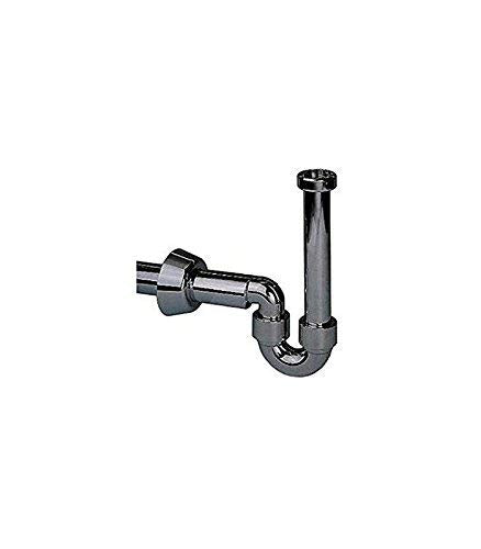 Geberit 151.108.21.1 – Siphon ausziehbar, Ausgang D40 mm gebogen, Chrom glänzend