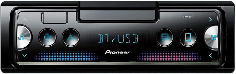 Pioneer SPH-10BT - Auto Media-Receiver (Schwarz, Silber, 1 DIN, 200 W, 4.0 Kanäle, 50 W, Android,