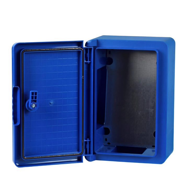 BOXEXPERT® Verteilerkasten aussen wasserdicht [ABS Kunststoff IP65 Gehäuse] blau (Serie Fleet) 300x2