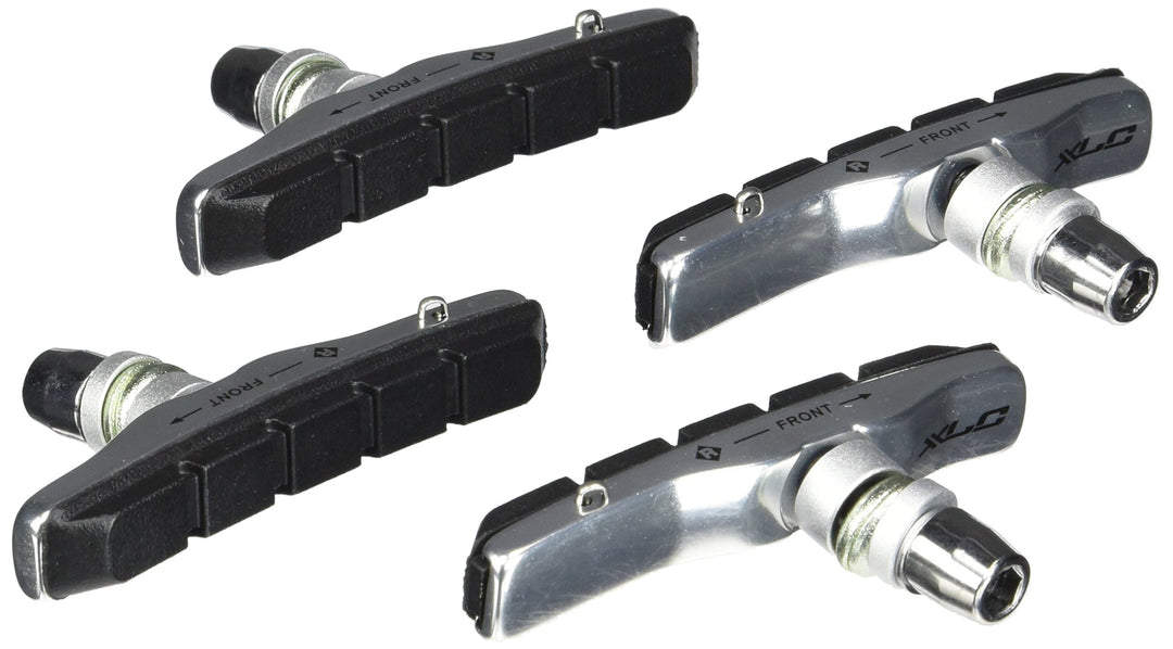 XLC Cartridge V-Brake Bremsschuhe (72mm | 25 Paar) Schwarz, Schwarz