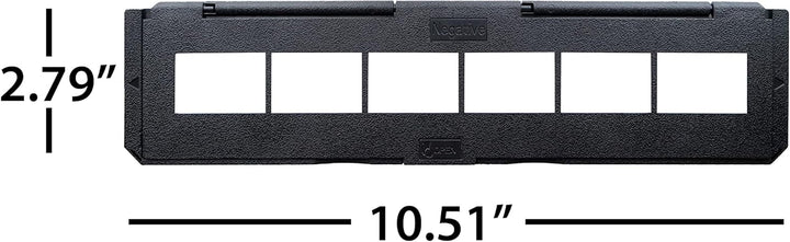 Magnasonic Negativfilmhalter mit langem Fach für 35 mm kompatible Filmscanner, hält 6 Negativbilder,